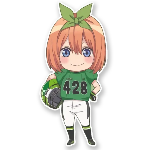 🏈 Стикер «Gotoubun no Hanayome» для Telegram