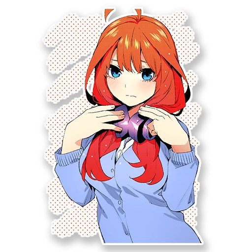 ❤️ Стикер «Gotoubun no Hanayome» для Telegram