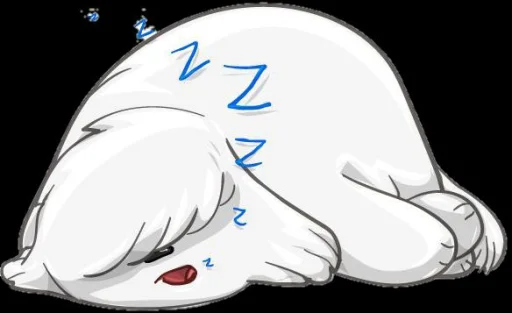 😴 Стикер «Punyaa arel» для Telegram