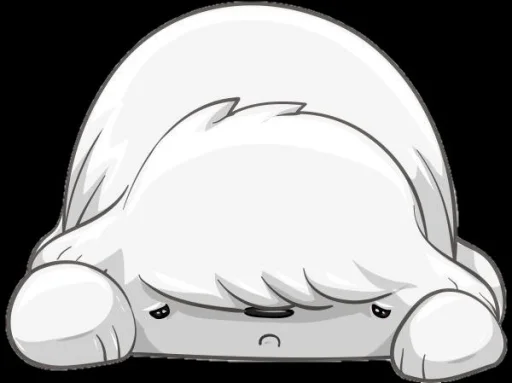 😞 Стикер «Punyaa arel» для Telegram
