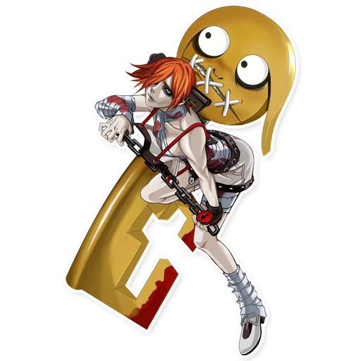 Стикерпак Guilty Gear для Telegram — скачать