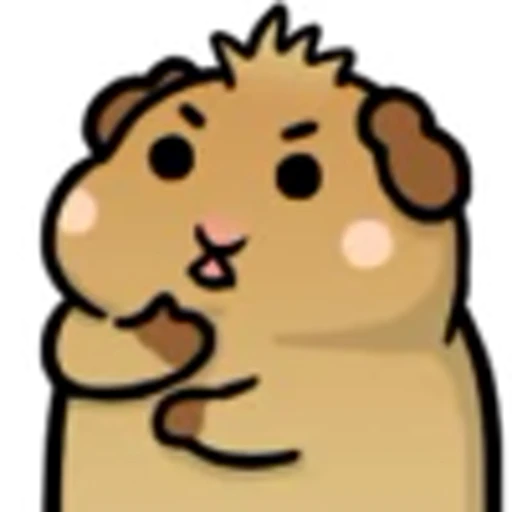 🤨 Эмодзи «Guinea Pig» для Telegram