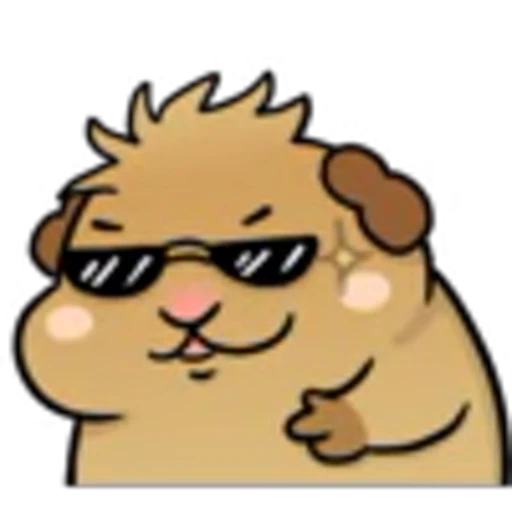 😎 Эмодзи «Guinea Pig» для Telegram