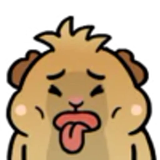 😝 Эмодзи «Guinea Pig» для Telegram