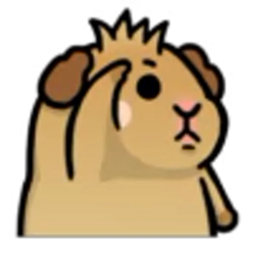 🤨 Эмодзи «Guinea Pig» для Telegram