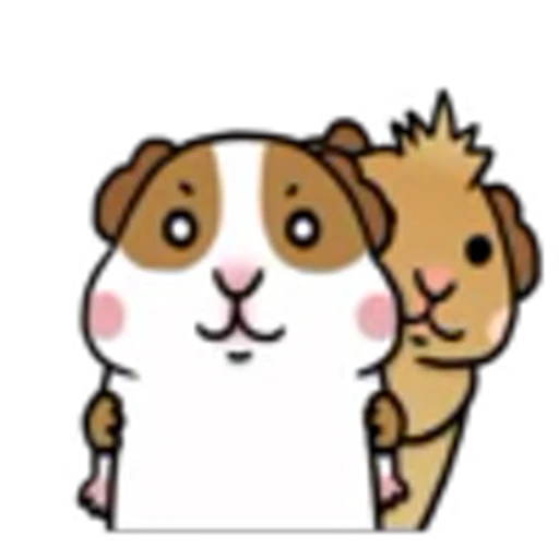 ❤️ Эмодзи «Guinea Pig» для Telegram