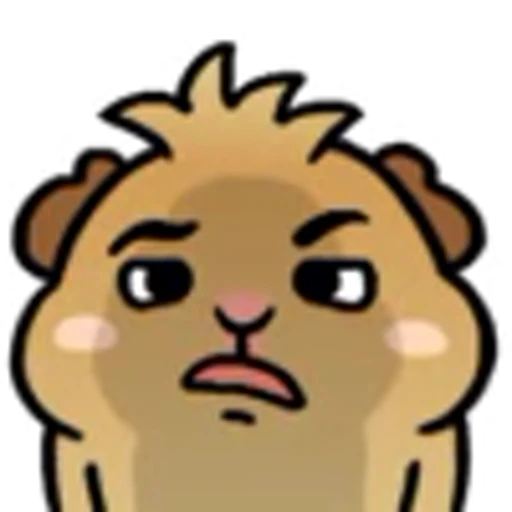 🤨 Эмодзи «Guinea Pig» для Telegram