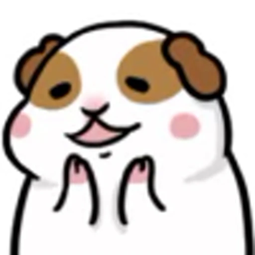👏 Эмодзи «Guinea Pig» для Telegram