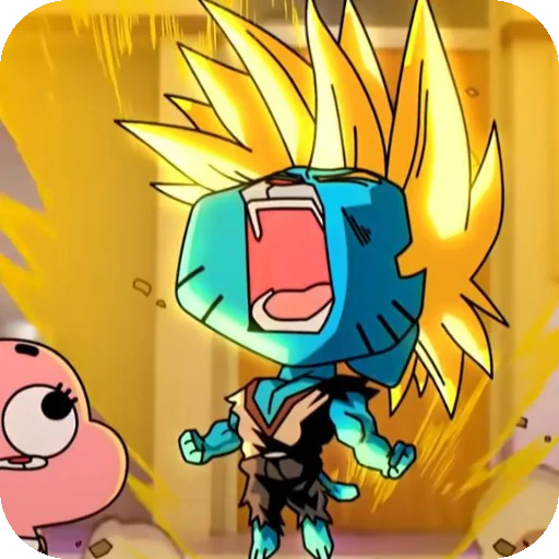 😵 Стикер «Gumball» для Telegram