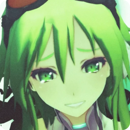 🍵 Стикер «Megpoid GUMI» для Telegram