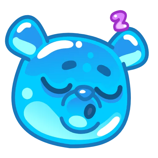 😴 Стикер «Gummy Bear Emoji» для Telegram