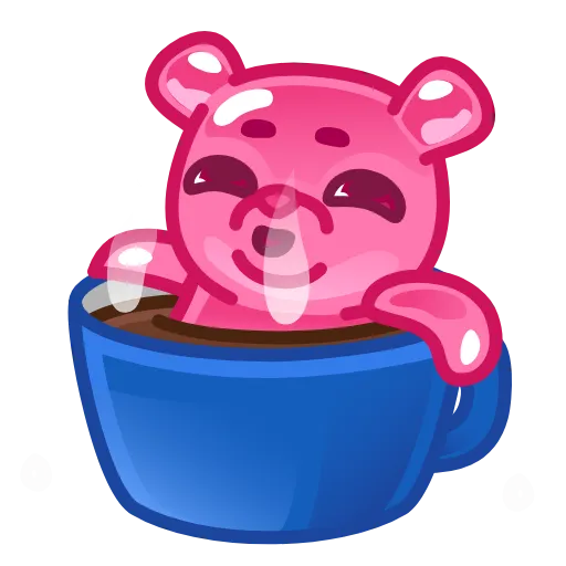 🛀 Стикер «Gummy Bear Emoji» для Telegram