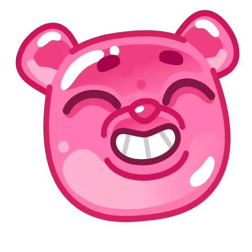Стикерпак Gummy Bear Emoji для Telegram — скачать