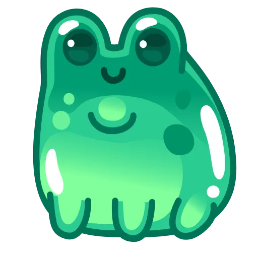 🐸 Стикер «Gummy Bear Emoji» для Telegram