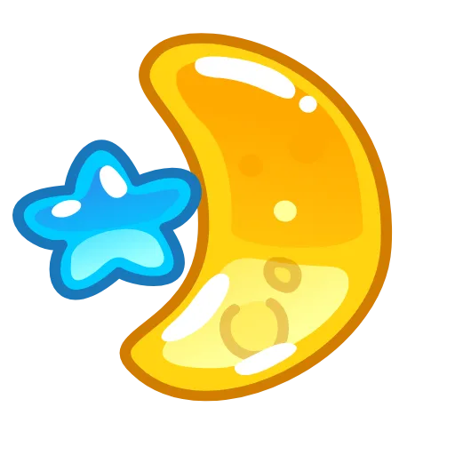 🌙 Стикер «Gummy Bear Emoji» для Telegram