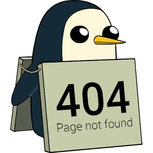 ⛔ Стикер «Gunter (Hora de aventuras) - Frases» для Telegram
