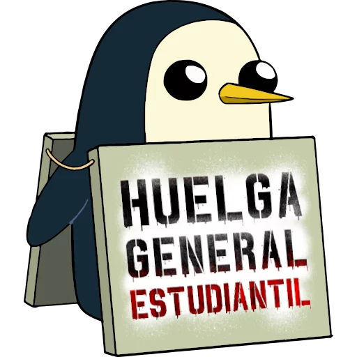 ✊ Стикер «Gunter (Hora de aventuras) - Frases» для Telegram