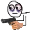 Эмодзи 🔫 Gun with you для Telegram — скачать