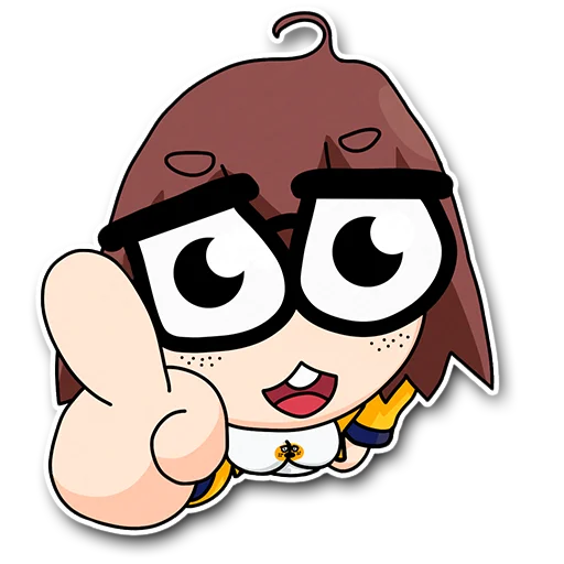 🤓 Стикер «gurnya» для Telegram