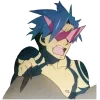 😨 Эмодзи «Gurren Lagann» для Telegram