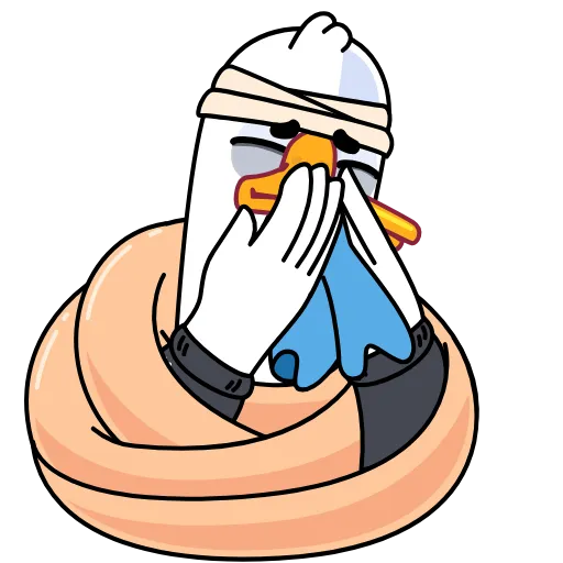 🤧 Эмодзи «Гусь» для Telegram
