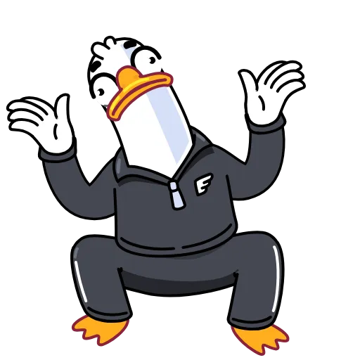 🤷‍♂️ Эмодзи «Гусь» для Telegram