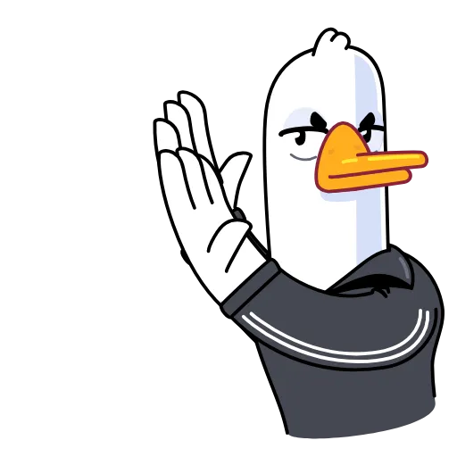 💁‍♂️ Эмодзи «Гусь» для Telegram