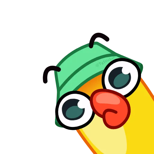 👀 Эмодзи «Гусь Гагусь - Goose emoji» для Telegram