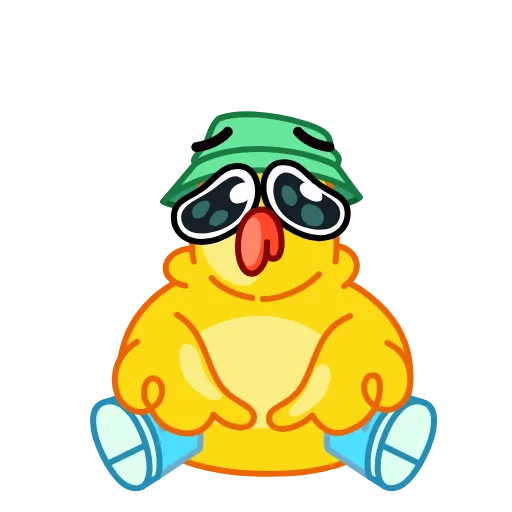 😭 Эмодзи «Гусь Гагусь - Goose emoji» для Telegram