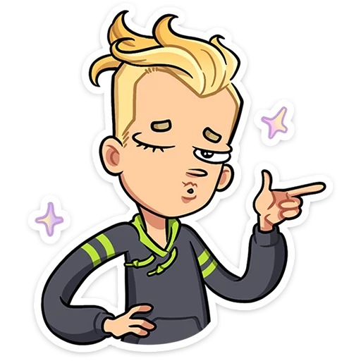 🧍‍♂️ Стикер «Челик» для Telegram