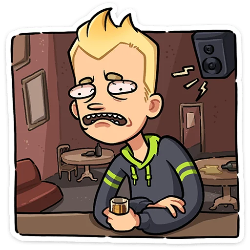 🧍‍♂️ Стикер «Челик» для Telegram