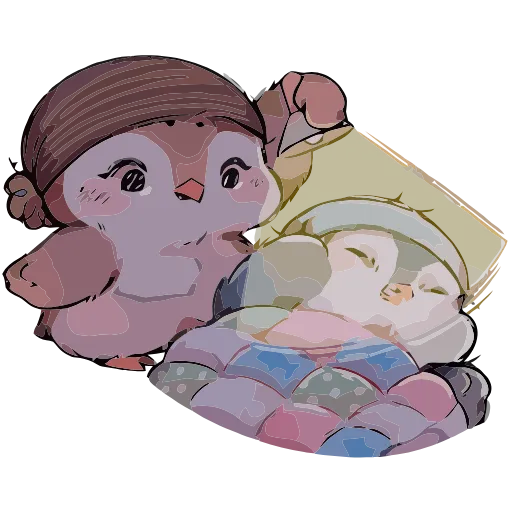 😴 Эмодзи «Гвик» для Telegram