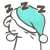 😴 Эмодзи «Снежок #cute #animals #emoji» для Telegram