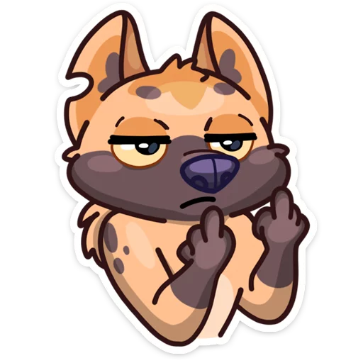 🖕 Стикер «Гыгыена» для Telegram