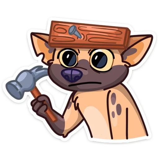 🔨 Стикер «Гыгыена» для Telegram