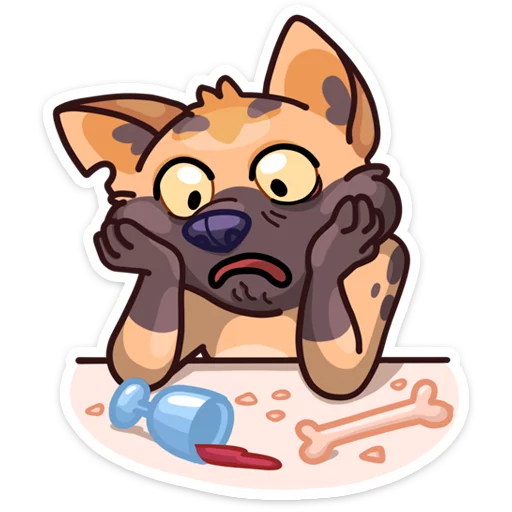 😰 Стикер «Гыгыена» для Telegram