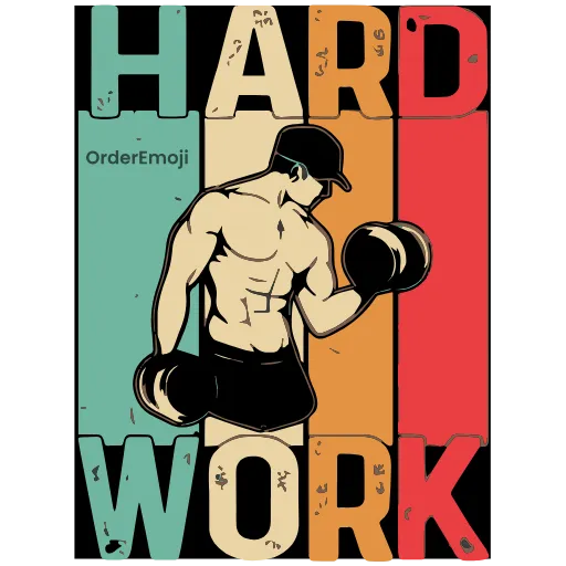 💪 Эмодзи «GYM» для Telegram