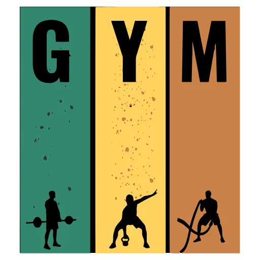 💪 Эмодзи «GYM» для Telegram