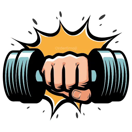 💪 Эмодзи «GYM» для Telegram