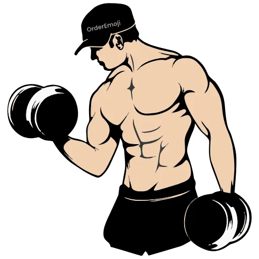 💪 Эмодзи «𝗚𝗬𝗠» для Telegram