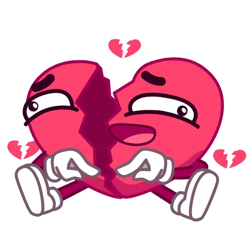 💔 Эмодзи «Heart» для Telegram