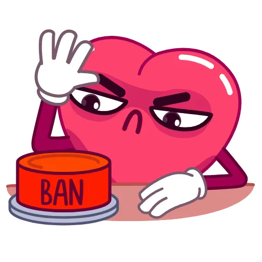 😒 Эмодзи «Heart» для Telegram