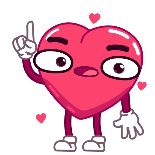 Стикерпак Heart для Telegram