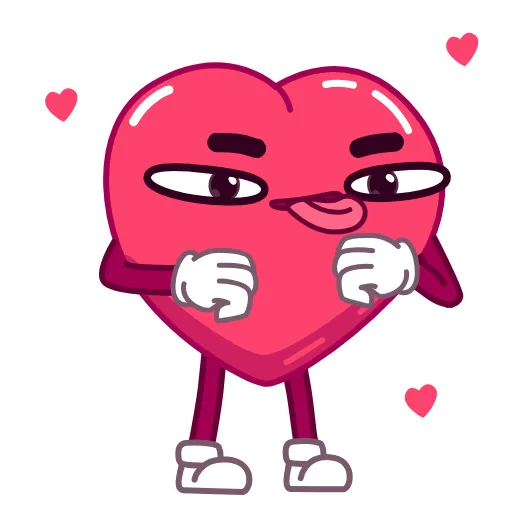 😋 Эмодзи «Heart» для Telegram