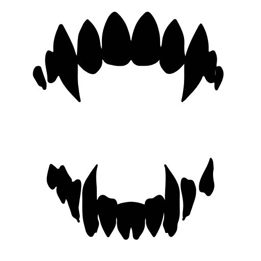 🦷 Эмодзи «Adaptive #adaptive #color #black» для Telegram