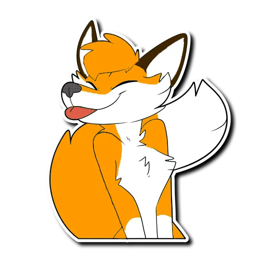 Стикерпак HaceTheFox для Telegram — скачать