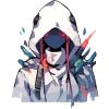 👽 Эмодзи «hacker avatars» для Telegram