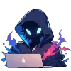 👽 Эмодзи «hacker avatars» для Telegram