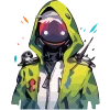 👽 Эмодзи «hacker avatars» для Telegram