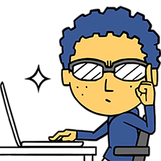😎 Стикер «Hacker Boy» для Telegram